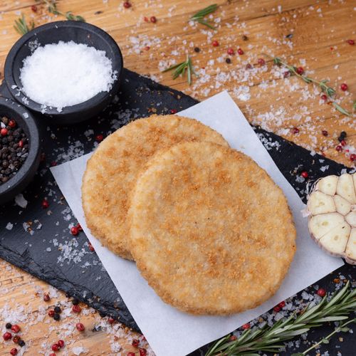 Crispy chicken burger