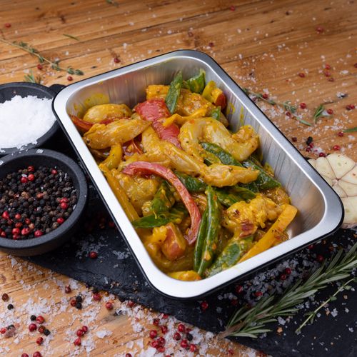 Chicken stir fry Indian