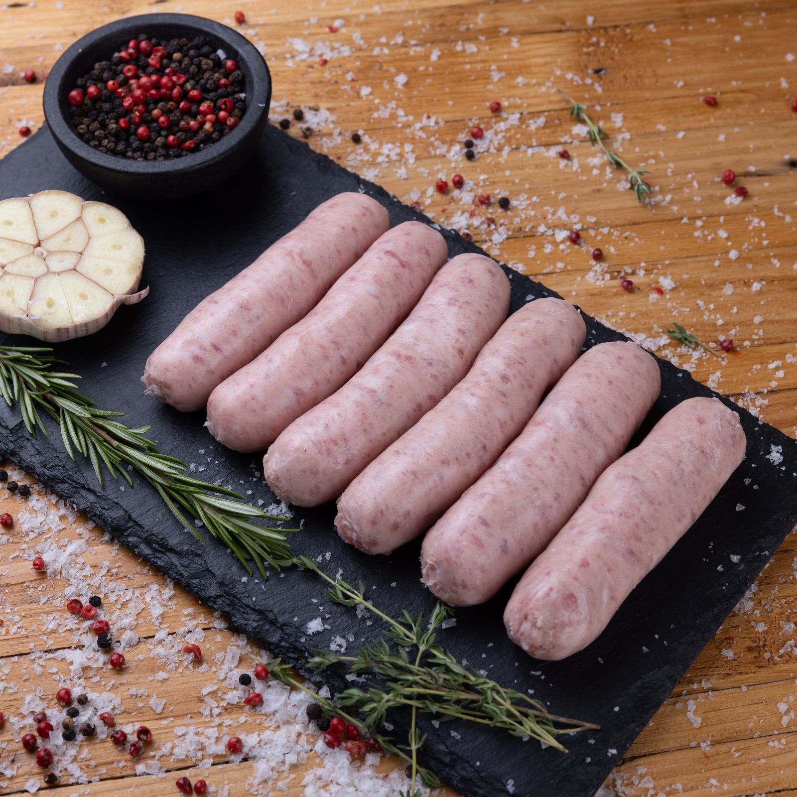 thick pork sausage